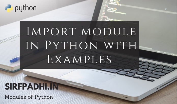 Import module in Python with Examples