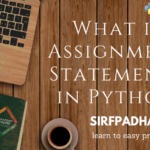 What are Assignment Statements in Python | Python assignment statement examples What is a statement in Python