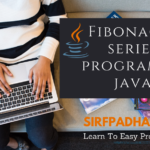Fibonacci series program in Java Fibonacci series program in java
