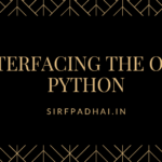 interfacing the os in python|operating system interface in python interfacing the os in python