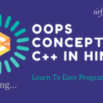 oops concepts in c++ in hindi oops concepts in c++ in hindi