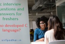 Who developed C language?|c interview questions and answers for freshers c interview questions and answers for freshers