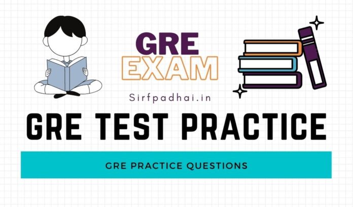 gre practice questions