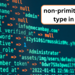 non-primitive data type in Java non-primitive data type in Java