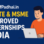 SirfPadhai AICTE & MSME Approved Internship Opportunities in India for Freshers sirfpadhai internship opportunities india for freshers