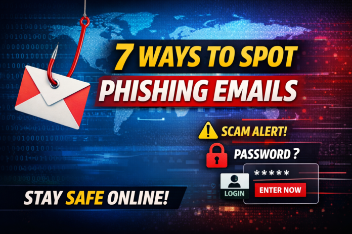 7 ways to spot phishing emails